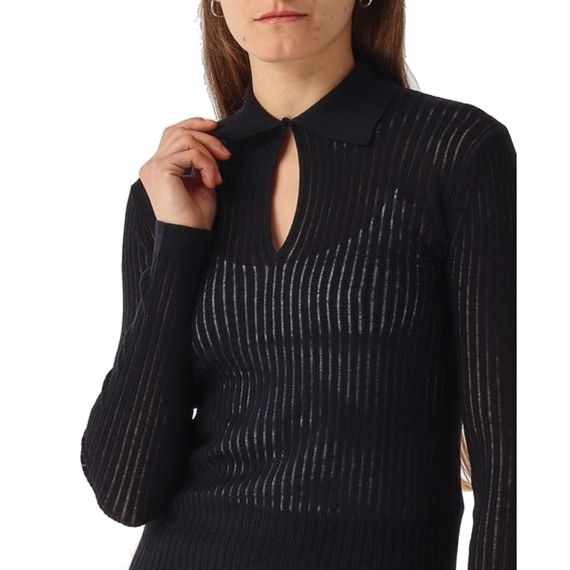Max Mara Studio Egrege Bluse, Sort